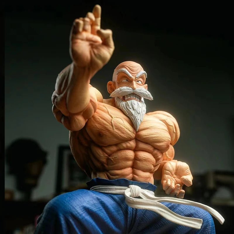 Dragon Ball, Maestro Roshi Kame Sennin Figura de Acción DBZ 23 cm. - EStore - EStore - Roshi Sennin - Kame Sennin 23cm - 25cm - Dragon Ball, Maestro Roshi Kame Sennin Figura de Acción DBZ 23 cm.