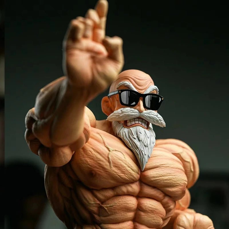 Dragon Ball, Maestro Roshi Kame Sennin Figura de Acción DBZ 23 cm. - EStore - EStore - Roshi Sennin - Kame Sennin 23cm - 25cm - Dragon Ball, Maestro Roshi Kame Sennin Figura de Acción DBZ 23 cm.