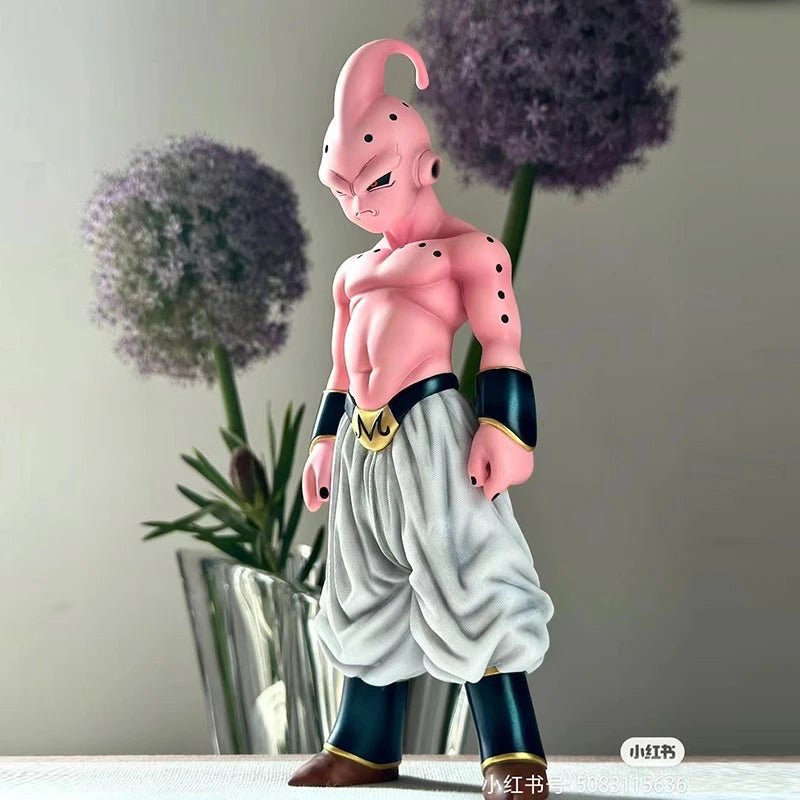 "Impresionante Figura de Majin Buu de 32cm - Estatua de PVC de Colección - El Regalo Perfecto para Fans de Dragon Ball Z" - EStore - EStore - 14:29#A;977:4#32cm - Parte arriba - 32cm - 49015374643534