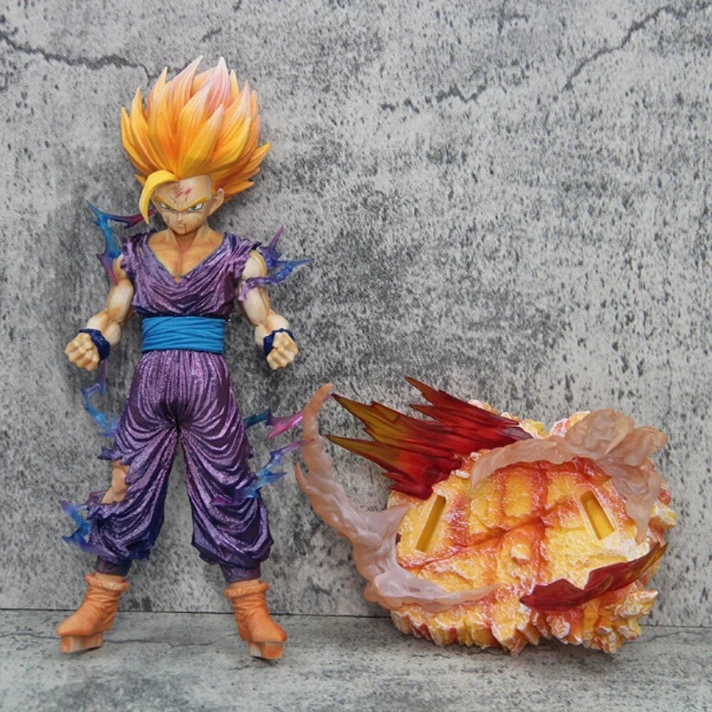 25cm Dragon Ball Z Anime Figura Son Gohan Super Saiyan 2. - EStore - EStore - 14:365458#A2 with box - A2 Con Caja - 25cm Dragon Ball Z Anime Figura Son Gohan Super Saiyan 2.