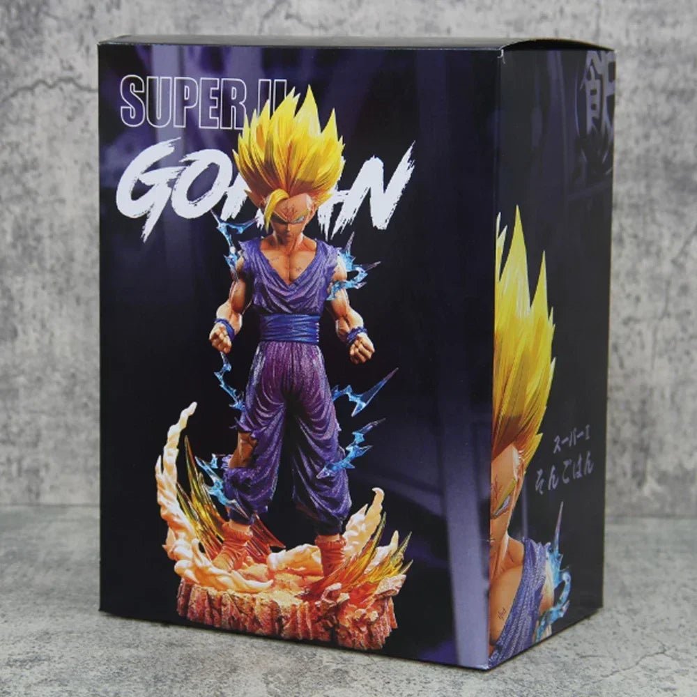 25cm Dragon Ball Z Anime Figura Son Gohan Super Saiyan 2. - EStore - EStore - 14:365458#A2 with box - A2 Con Caja - 25cm Dragon Ball Z Anime Figura Son Gohan Super Saiyan 2.