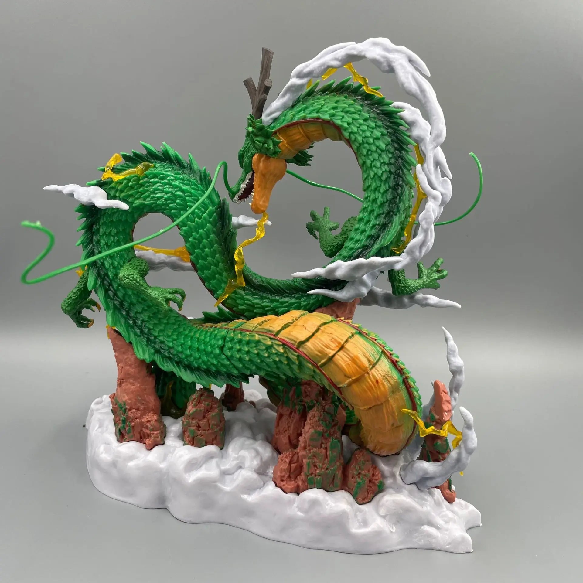 Figura de Shenlong y Goku 24cm modelo de estatua de Pvc,Figuras anime. - EStore - EStore - 14:193#with box - with box - Figura de Shenlong y Goku 24cm modelo de estatua de Pvc,Figuras anime.