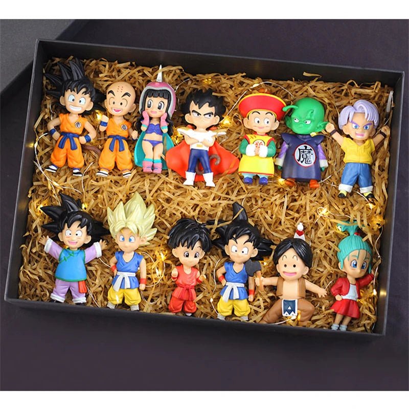 Set de Figuras Dragon Ball Z - Goku, Gohan, Vegeta, Broly y Más | Modelo de Acción - EStore - EStore - 14:173#D 13pcs No box - D 13 pcs - Set de Figuras Dragon Ball Z - Goku, Gohan, Vegeta, Broly y Más | Modelo de Acción