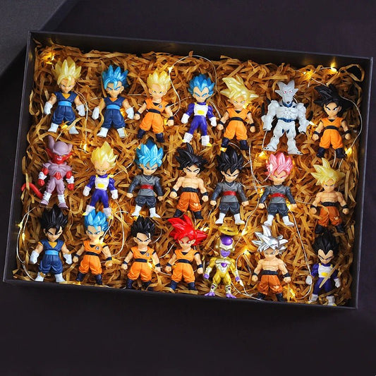 Set de Figuras Dragon Ball Z - Goku, Gohan, Vegeta, Broly y Más | Modelo de Acción - EStore - EStore - 14:173#D 13pcs No box - D 13 pcs - Set de Figuras Dragon Ball Z - Goku, Gohan, Vegeta, Broly y Más | Modelo de Acción